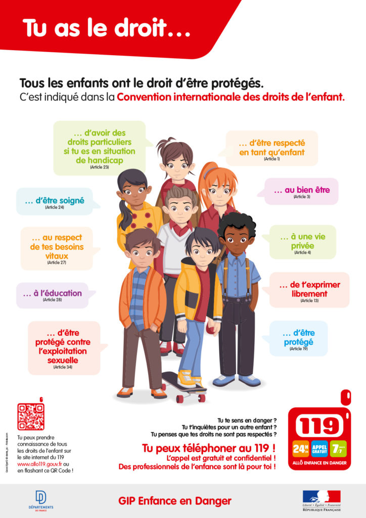 Affiche droits de l'enfant